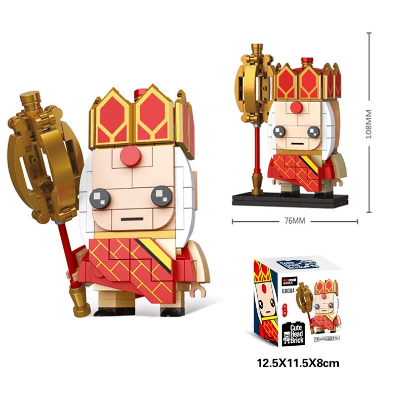 Đồ Chơi Lắp Ráp Brick Headz Các Nhân Vật Trong Phim Tây Du Ký