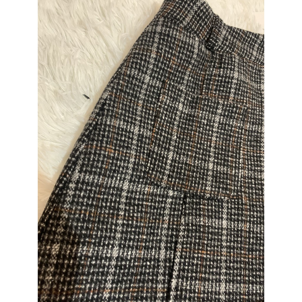 Chân váy dạ kẻ chuẩn Quảng Châu loại 1 | BigBuy360 - bigbuy360.vn