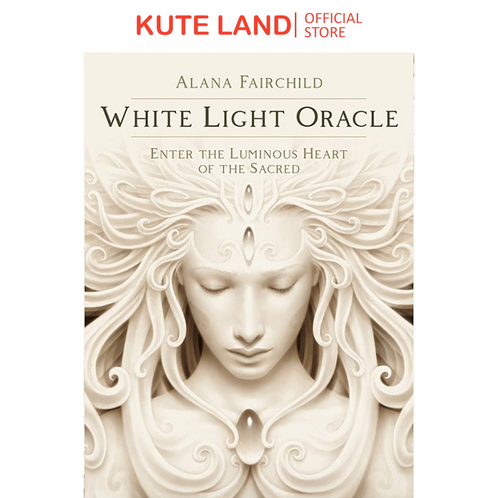 Bộ Bài Oracle White Light 44 Lá Bài Tặng File Tiếng Anh Và Đá Thanh Tẩy C156