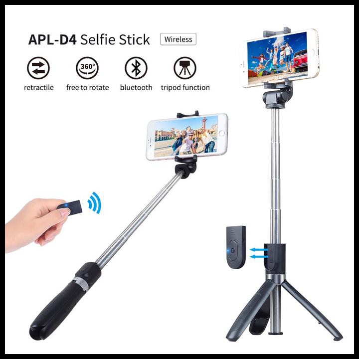 Gậy Tự Sướng Bluetooth Có Thể Kéo Dài Ốp Điện Thoại Thời Trang Hta319 | BigBuy360 - bigbuy360.vn