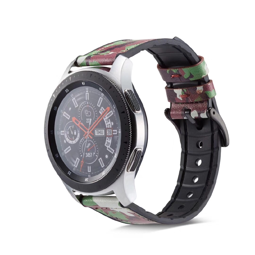 Dây đeo bằng da cho đồng hồ Samsung Samsung Gear S3 Frontier/Classic Watch 46mm 42mm