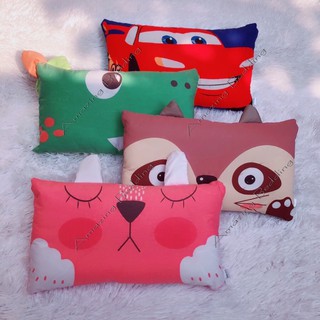 Gối cho bé vỏ cotton sợi tre BAMBOO an toàn cho làn da em bé.