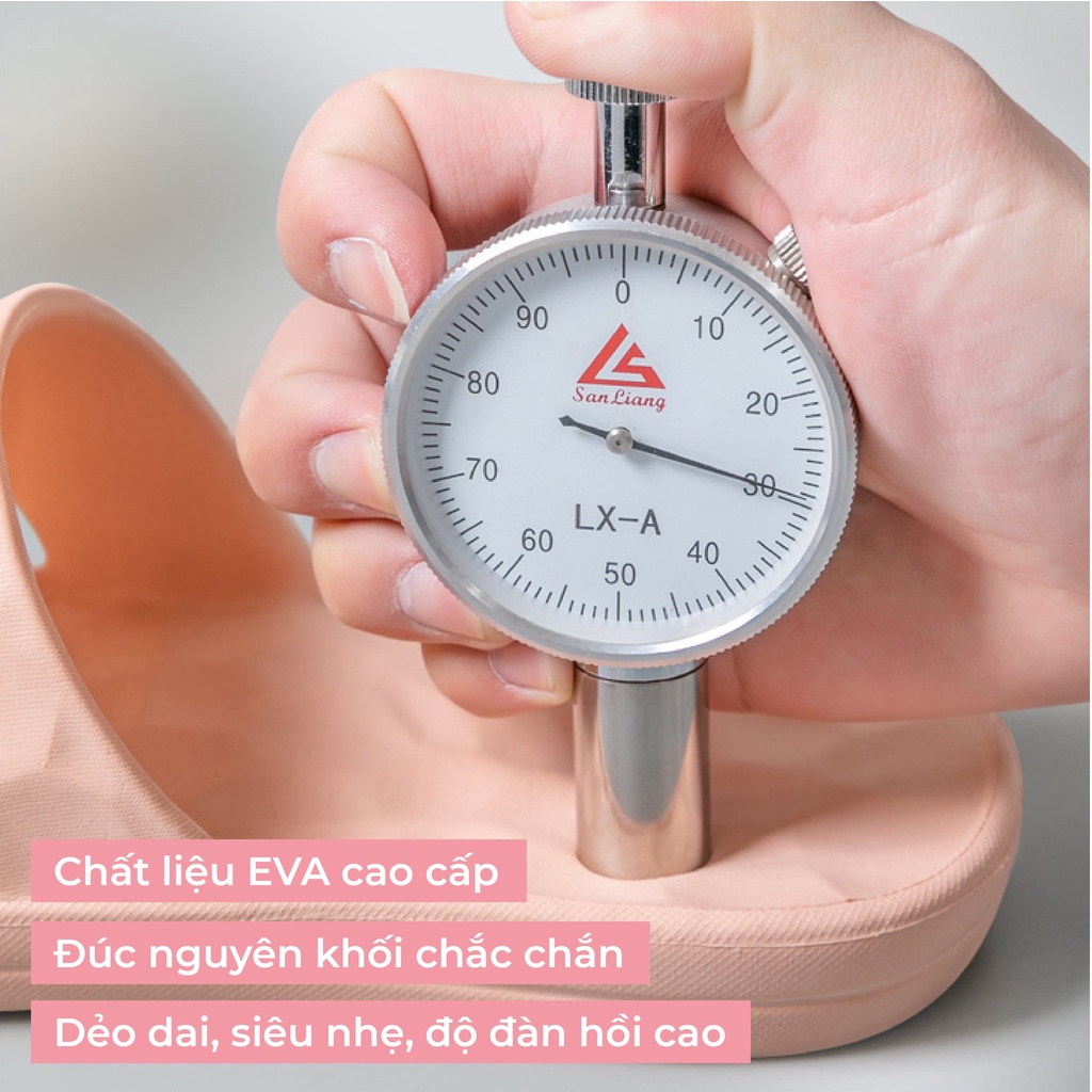 Dép đi trong nhà cao cấp fesson, Dép nam nữ bền đẹp chống trơn trượt đi trong nhà tắm, văn phòng (chọn mẫu)