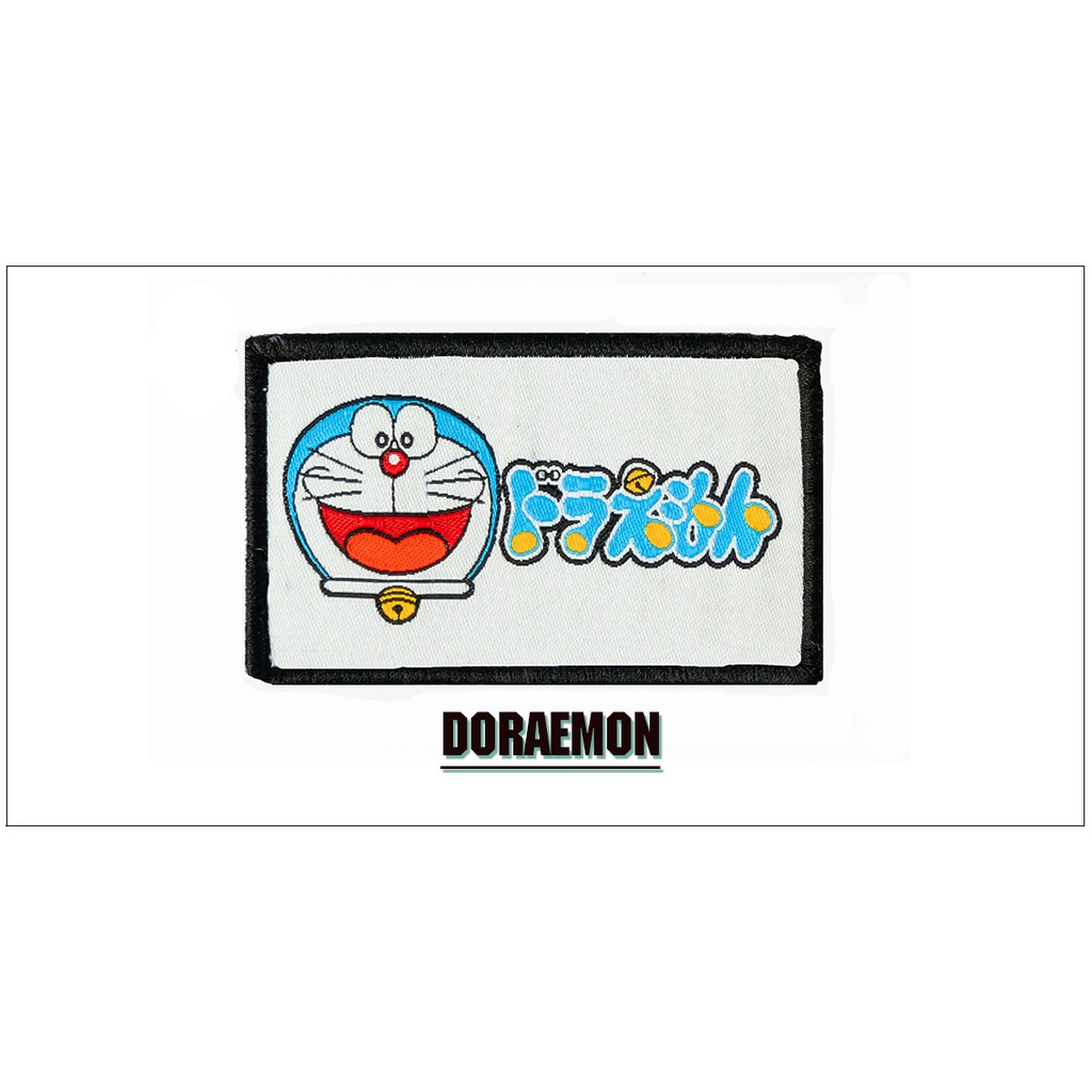 Miếng dán Doraemon - Mucuto Mũ snapback, mũ lưỡi trai, mũ hiphop, mũ tai bèo, mũ bucket