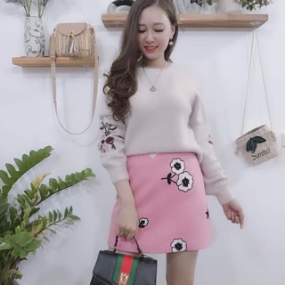 425 chân váy màu hồng( hình ảnh chỉ mang tính chất minh hoạ live ) hàng si hàng thùng