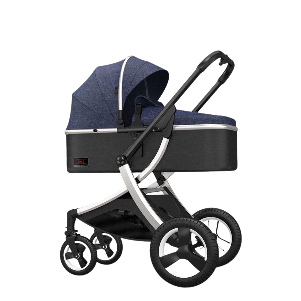 Xe đẩy nôi di động 2 chiều đẩy thuận tiện HINATA - Điều chỉnh 3 tư thế XD09