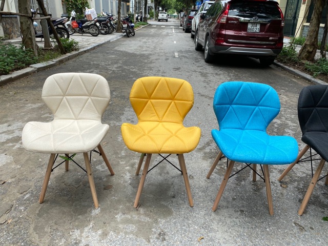 Ghế đệm eames tam giác đủ màu