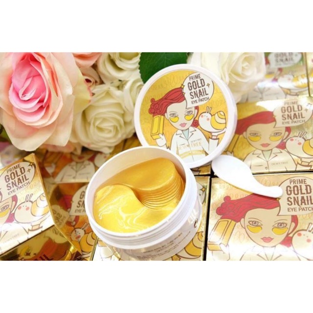 ❣️❣️❣️MẶT NẠ MẮT DEWYTREE PRIME GOLD SNAIL EYE PATCH