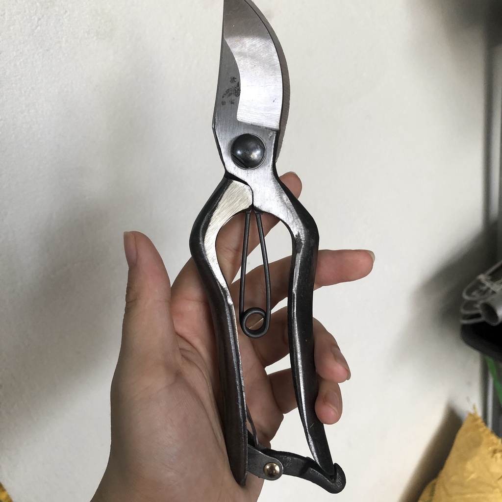 Kéo Cắt Cành Thép Đúc Nguyên Khối, Hàng Rèn Thủ Công