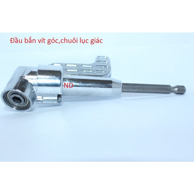 Đầu chuyển hướng máy khoan,máy bắt vít,phụ kiện máy khoan đa năng