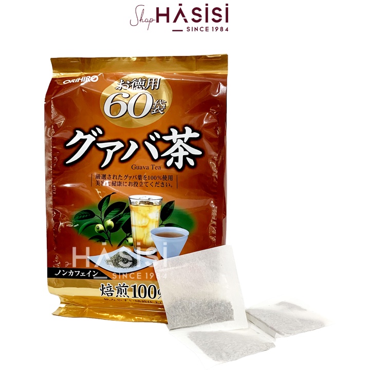 Trà Ổi Hỗ Trợ Giảm Cân ORIHIRO - Guava Tea (120g  - 60 Gói)