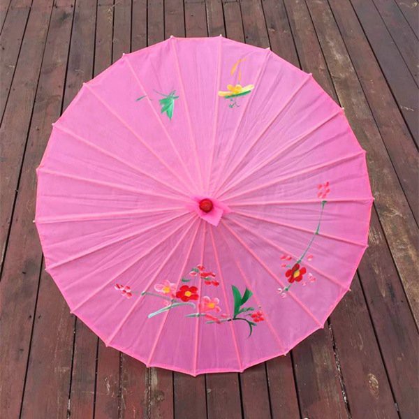 Ô giấy cổ trang một màu cosplay chụp ảnh in họa tiết đẹp