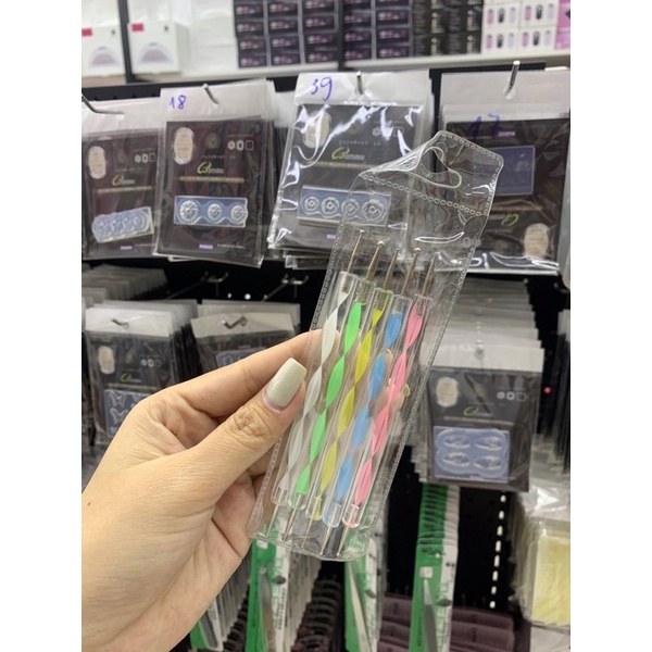 Set bút chấm bi vẽ nail