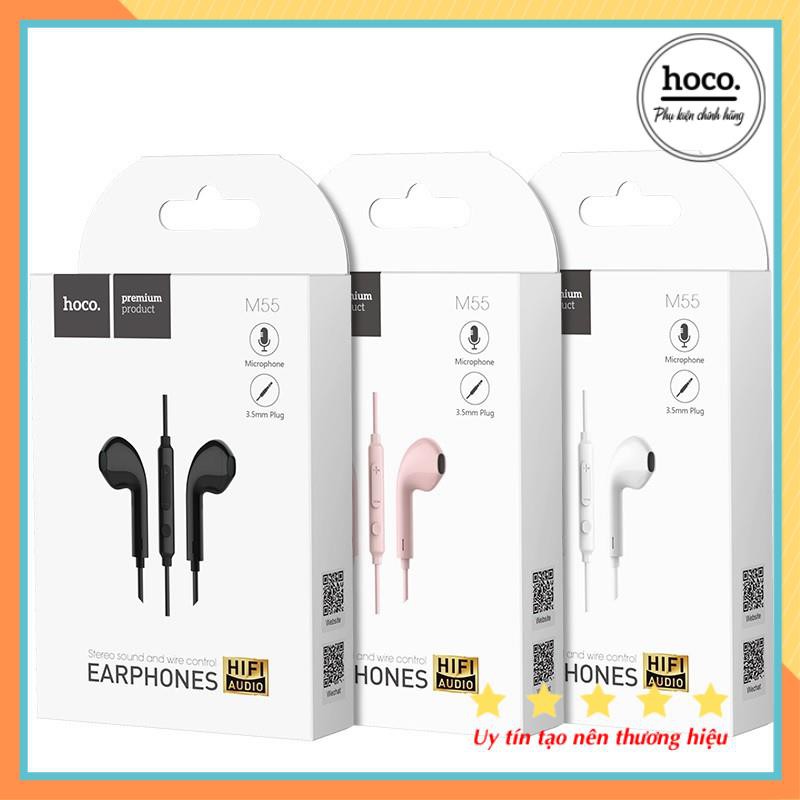 Tai Nghe Hoco M55/ Hoco M100 Plus 3.5mm - Chính Hãng - Bảo Hành 12 Tháng