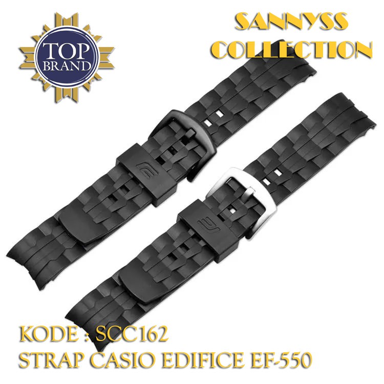 FOWF Casio Edifice EF-550 clock strap-EF 550-ef550 black original oem2021