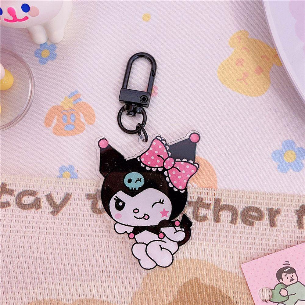 Móc Chìa Khóa Hình Nhân Vật Hoạt Hình Kuromi Đáng Yêu