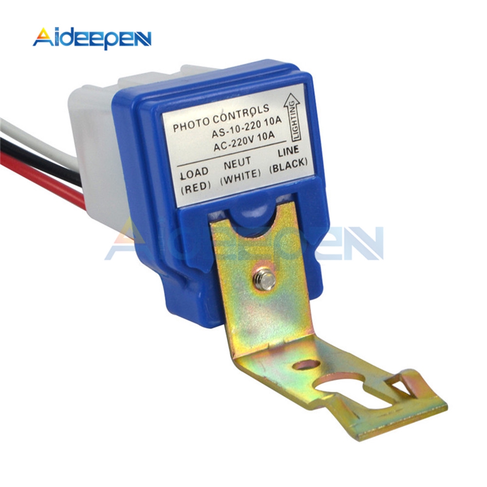 Công tắc tự động bật tắt đèn Ac 220v Dc 12v 24v 50-60hz 10a | BigBuy360 - bigbuy360.vn