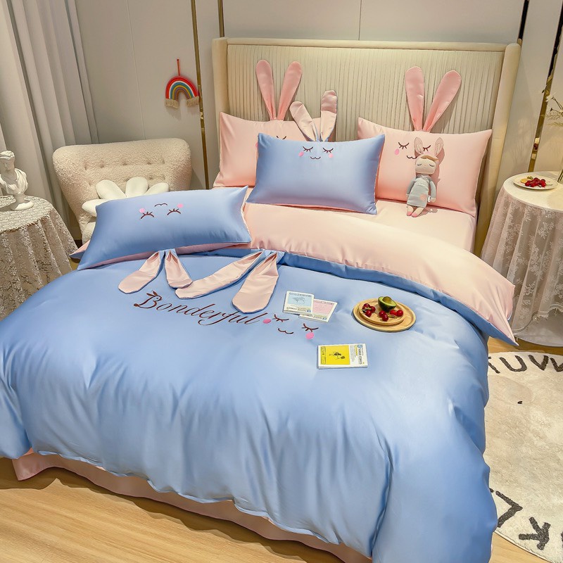 Sét Lụa Tai Thỏ Nhập Khẩu Siêu Đáng Yêu Đã Về Hàng