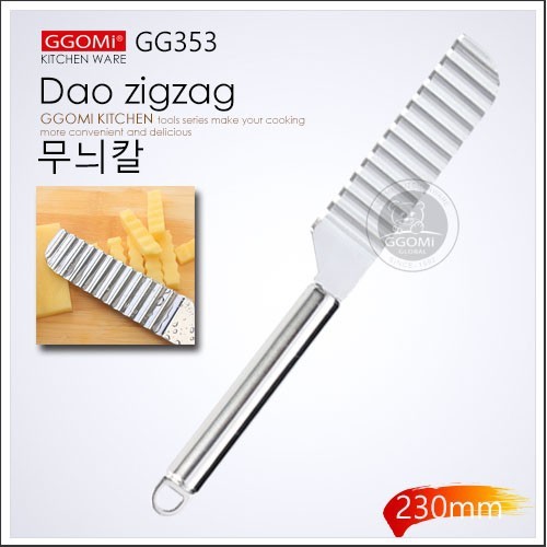 Dao thái thực phẩm ZIGZAG Hàn Quốc GGOMI GG353