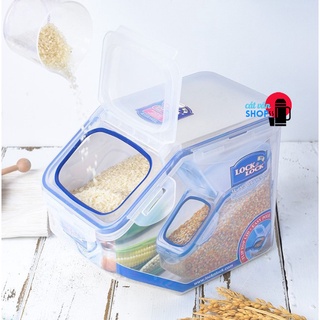 Thùng đựng gạo lock&lock 5 lít kitchen&caddy hpl700