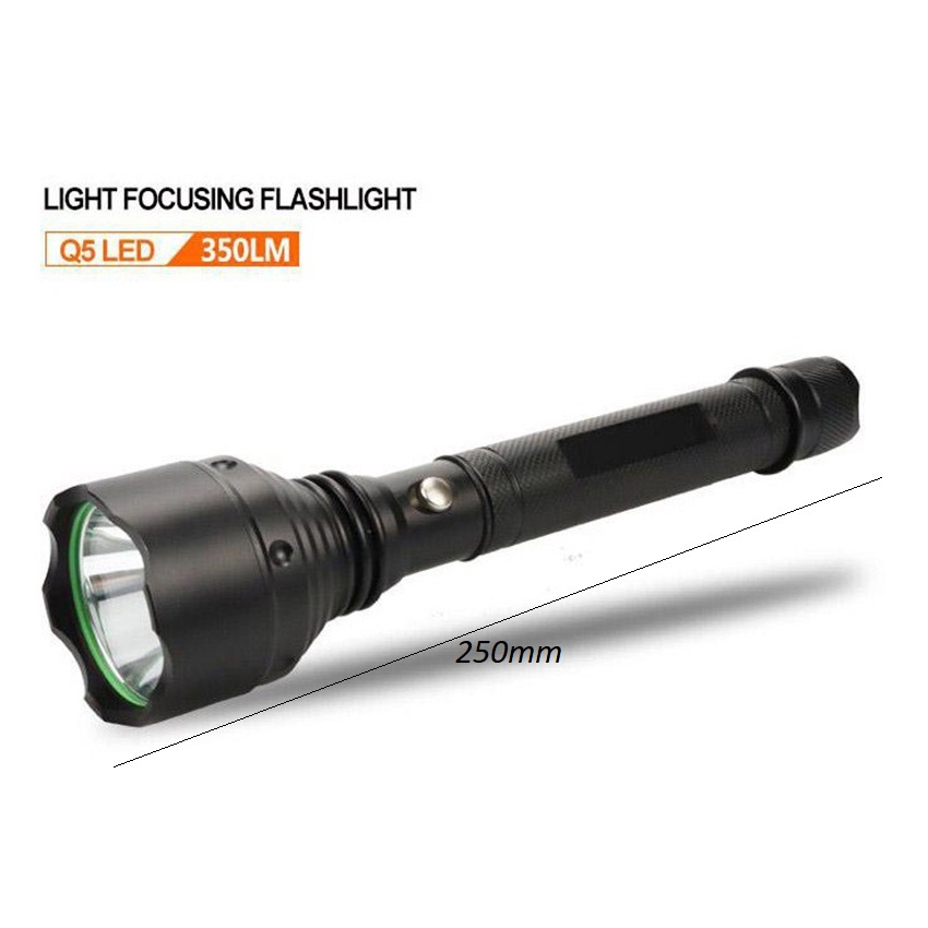 Đèn pin siêu sáng cầm tay tự vệ chống nước mini chuyên dụng