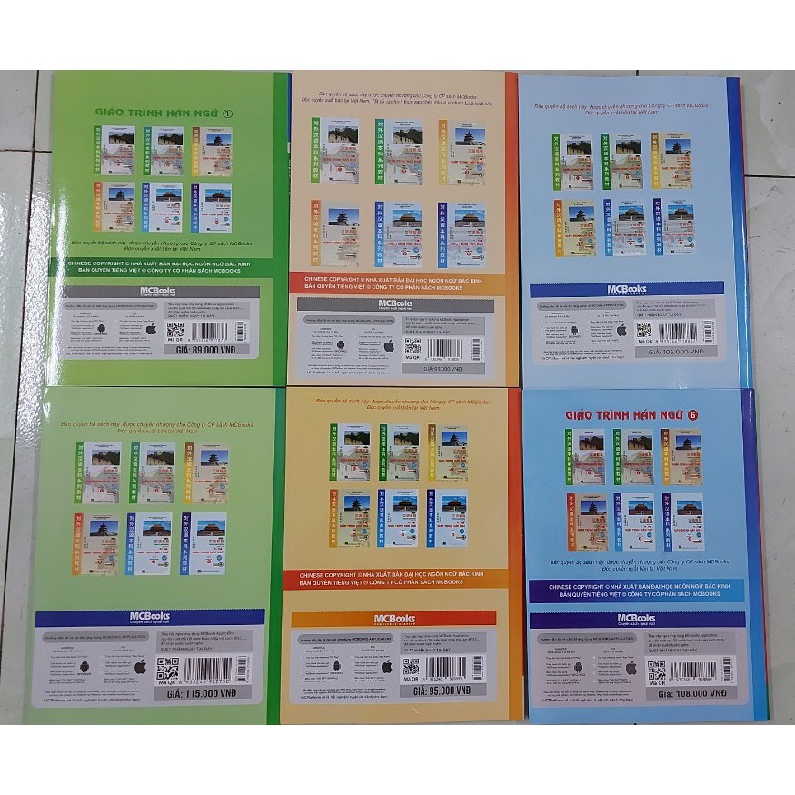 Sách - Combo Giáo Trình Hán Ngữ 6 Cuốn Phiên Bản Mới( tùy chọn) | BigBuy360 - bigbuy360.vn
