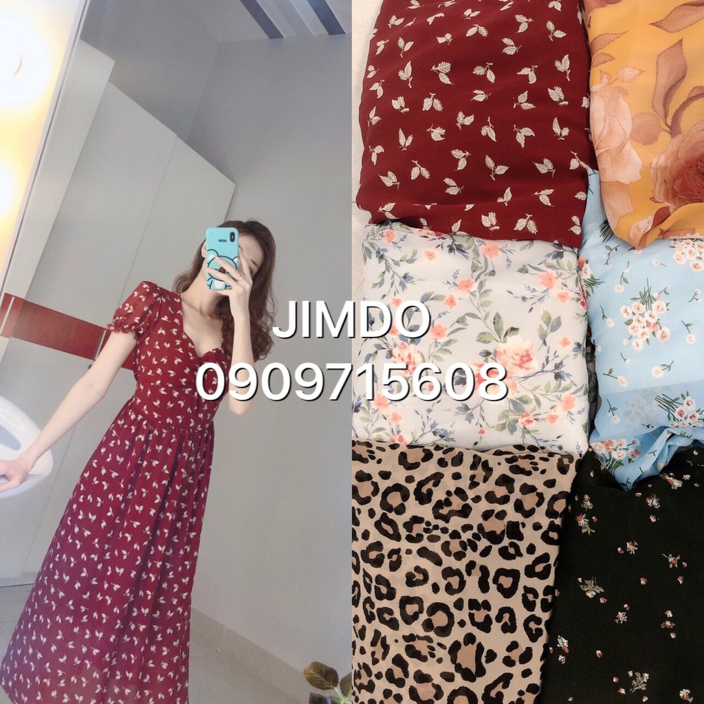 ĐẦM HOA NHÍ TAY PHỒNG