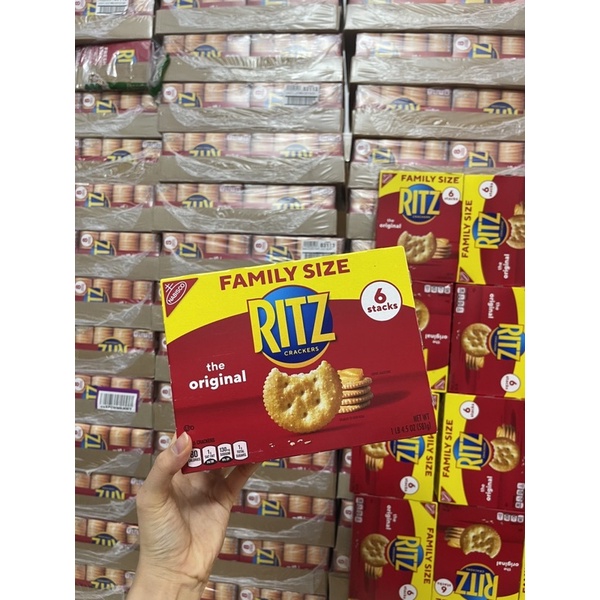 Bánh ritz mỹ 587g ( loại 180 cái )