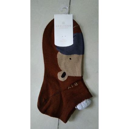 Vớ in hình gấu và thỏ có tai 22-25cm