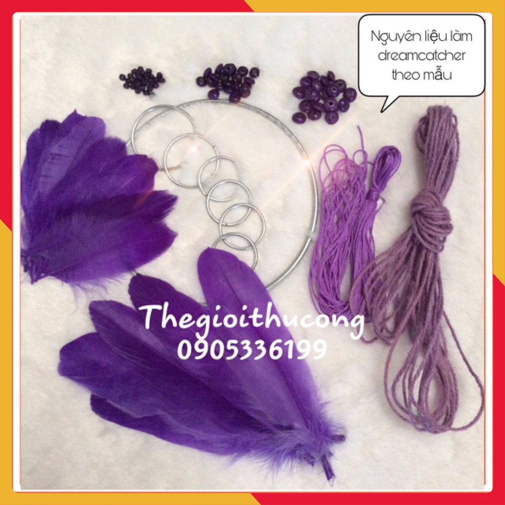 🔥 Bộ nguyên liệu làm dreamcatcher Cao Cấp 📌