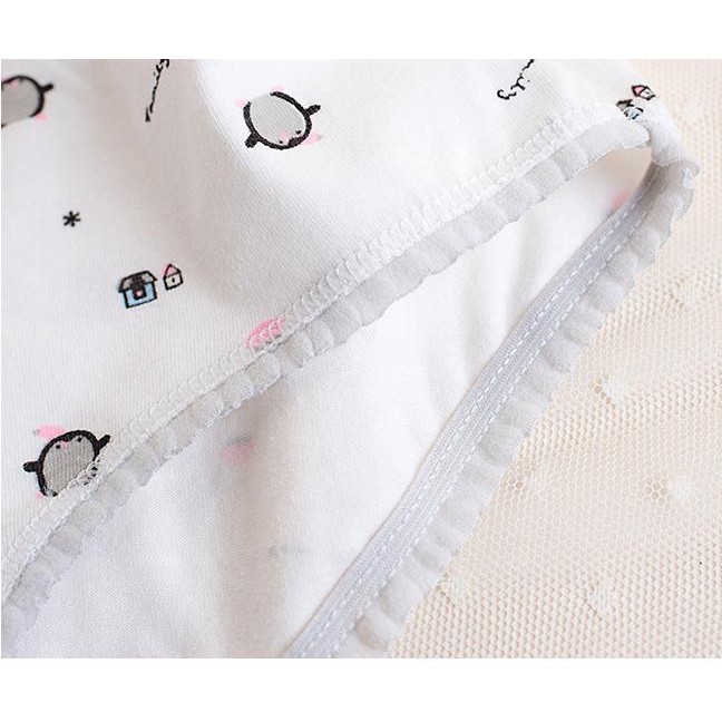 Quần chéo nữ QN.06 chất cotton in hình ngộ nghĩnh , trẻ trung cho chị em