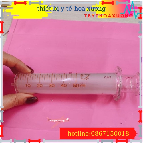 Bơm Tiêm Thuỷ Tinh Các Kích Cỡ 5ml, 10ml, 20ml, 30ml, 50ml, 100ml