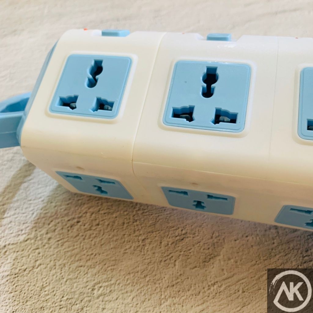 Ổ Cắm điện 3 tầng  Free Ship  Ổ cắm có công tắc riêng mỗi tầng tiện dụng