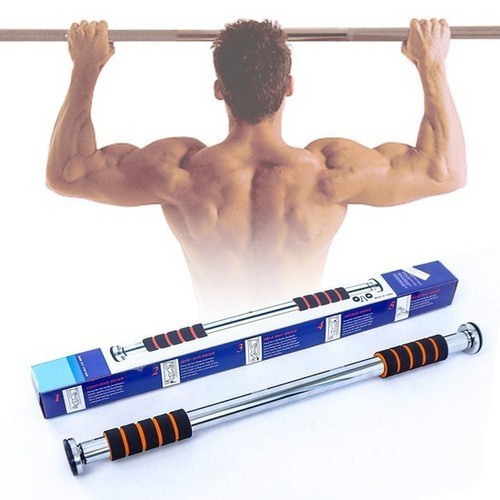 Xà Đơn Treo Tường găn cửa đa năng dụng cụ tập gym tại nhà kích thước 80 -130cm