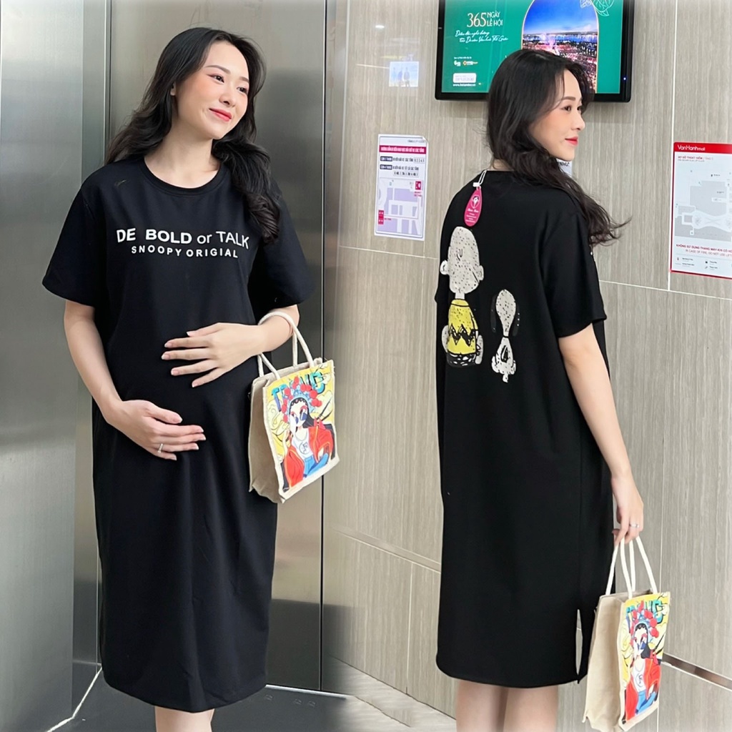 Đầm thun Bầu sang chảnh