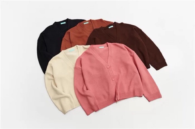 Cardigan dáng ngắn