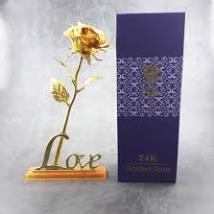 [ chất lượng cao- uy tín] Hoa hồng mạ vàng 24K có đế bông màu vàng 🌹 | BigBuy360 - bigbuy360.vn