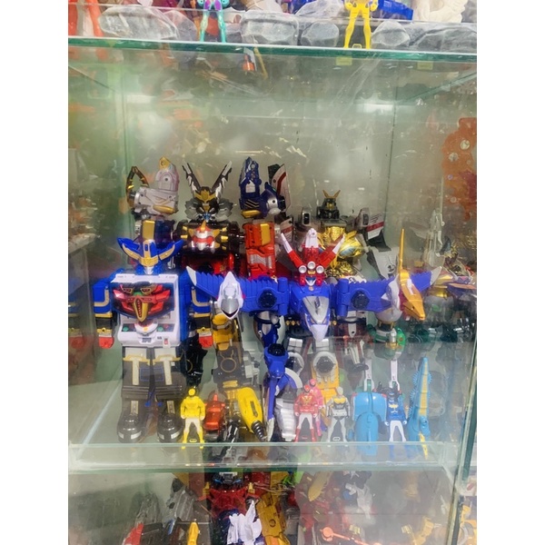 Đồ chơi siêu nhân Robo Goseiger Dx Bandai Nguyên Set