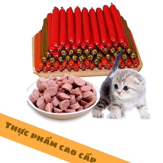 Xúc Xích Cho Chó Mèo Hamster Thú Cưng Dinh Dưỡng Giàu Vitamin, Đạm 15g