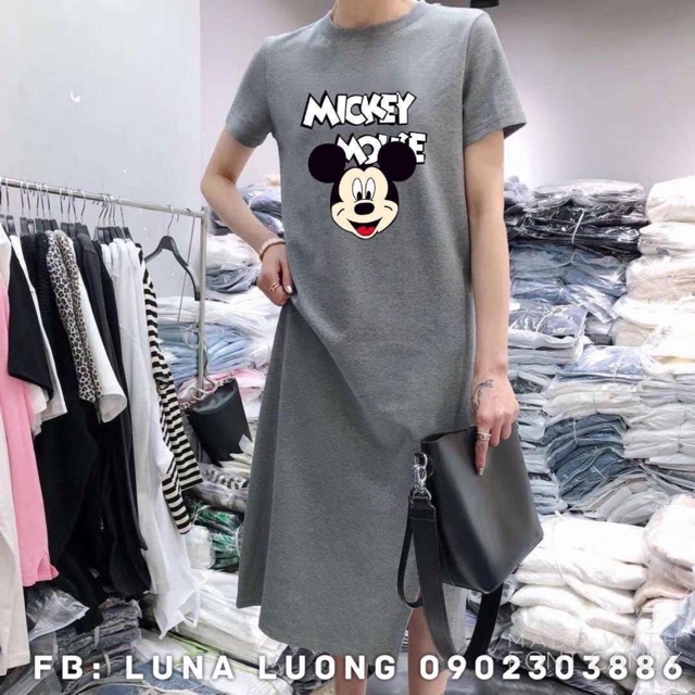 Váy xuông mickey