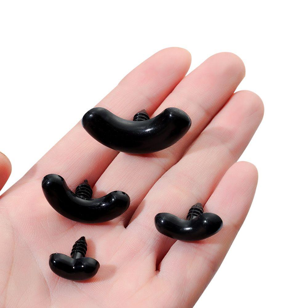 Bộ 1 / 10 Cặp Mắt Nhựa Gắn Mũi Gấu Chất Lượng Cao