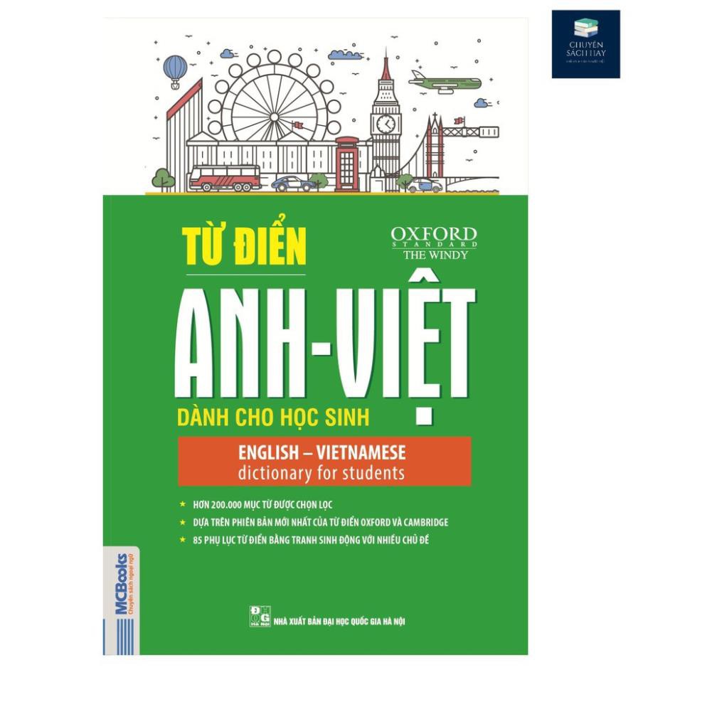 Sách - Từ điển Anh Việt dành cho học sinh (2020) [MCBOOKS]