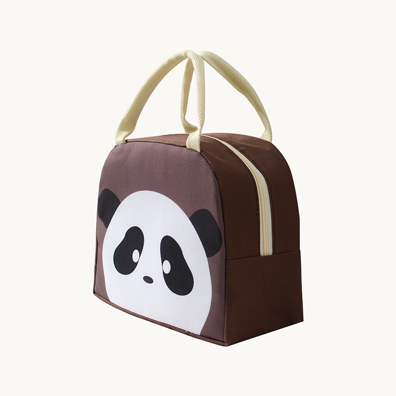 Túi đựng hộp cơm trưa giữ nhiệt chống thấm nước in họa tiết hoạt hình dễ thương