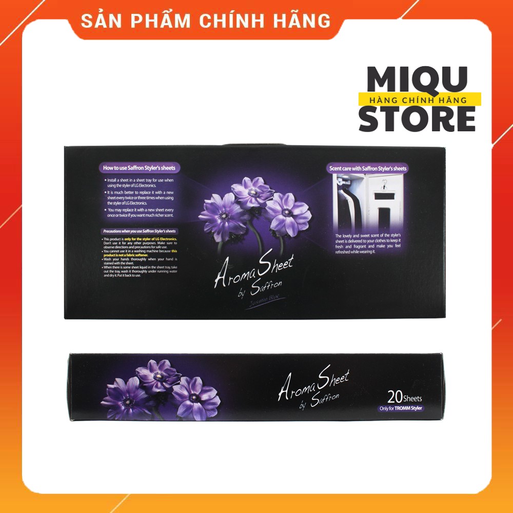 Giấy thơm dùng cho tủ chăm sóc quần áo LG Styler S3RF | Aroma sheet