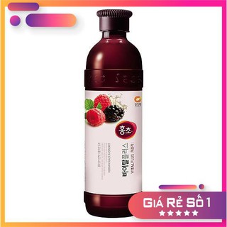 Nước uống giấm hồng Hàn Quốc vị mâm xôi DAESANG 500ml