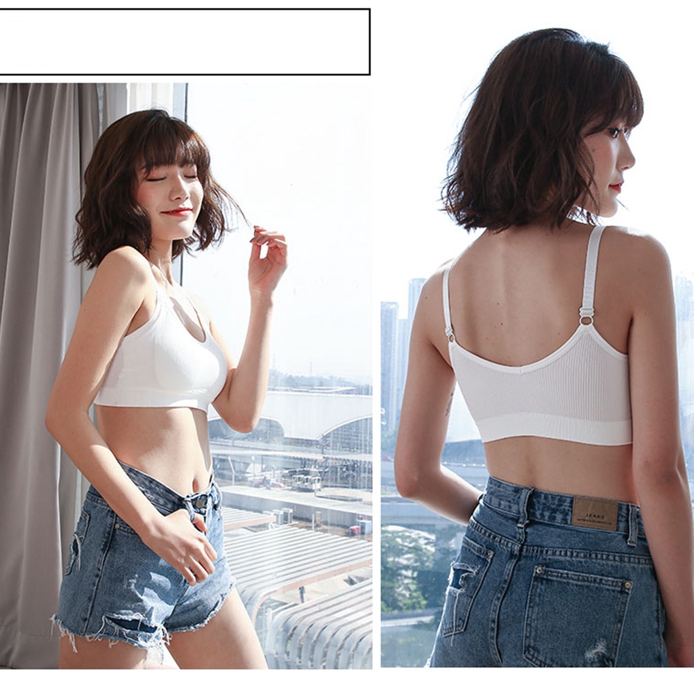 Áo ngực không đường may có đệm ngực không gọng thép