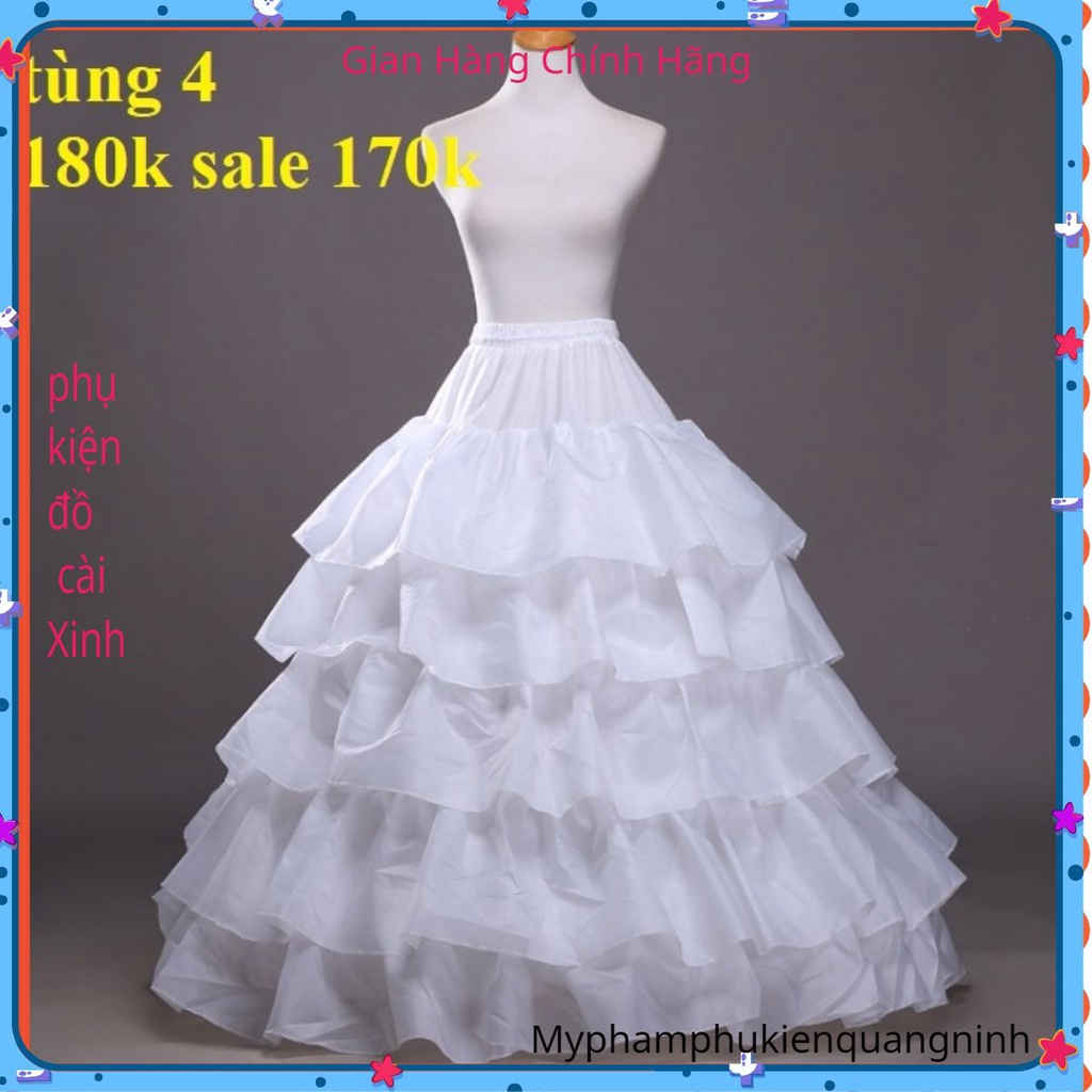 Tùng 4 tầng -Tùng váy cô dâu-Myphamphukienquangninh