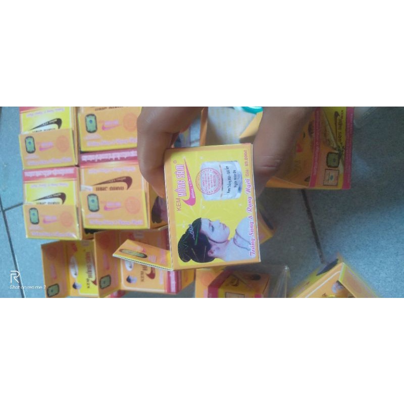 Kem hồng sâm hồng yến trắng da mặt giữ ẩm ngừa nhăn da hủ 12g