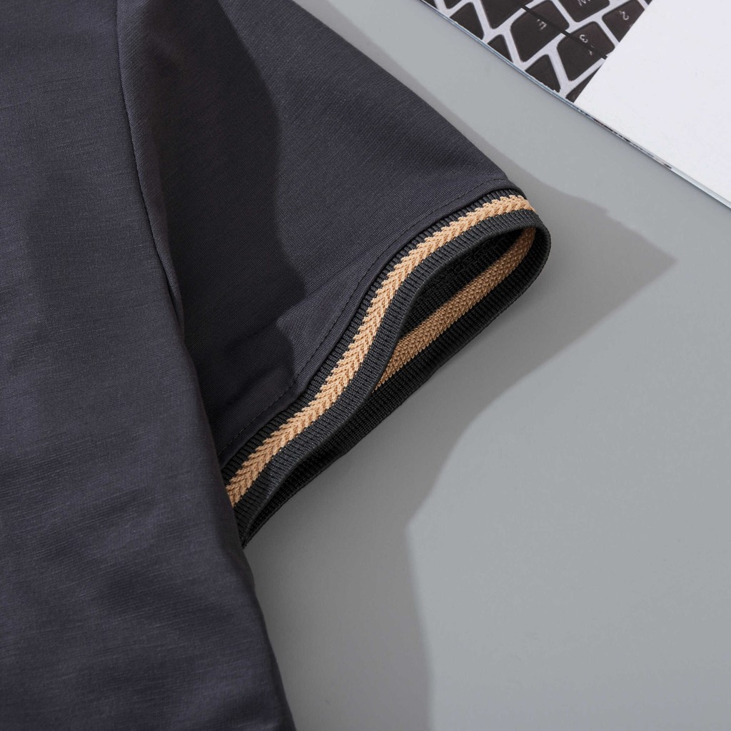 Áo polo nam cao cấp cổ dệt, vải coolmax mềm mịn và cực thấm hút mồ hôi, form công sở P2109 | BigBuy360 - bigbuy360.vn