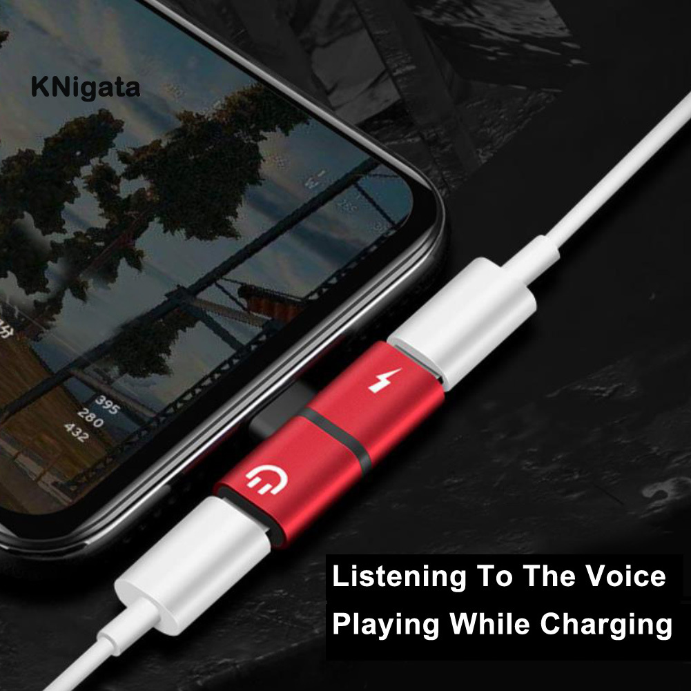 Đầu Chia Cổng Sạc Tai Nghe 2 Trong 1 Cho Iphone 7 8 X | BigBuy360 - bigbuy360.vn